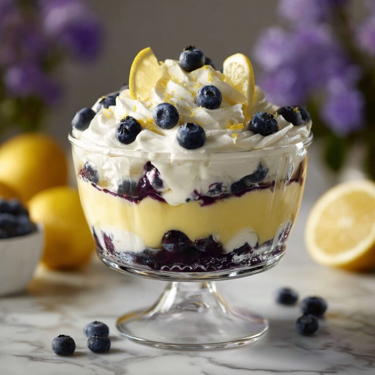 Lemon Blueberry Trifle Recipe
