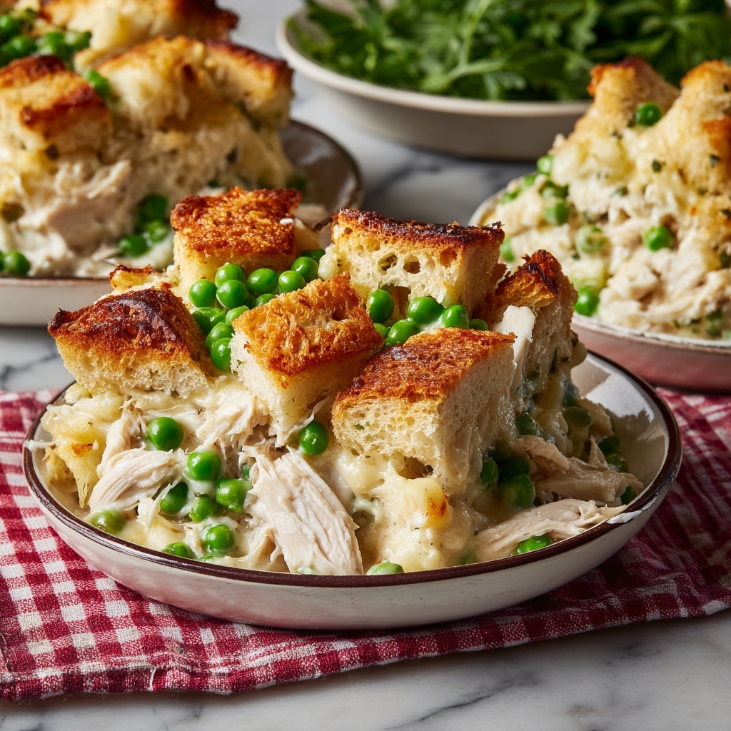 Chicken Salad Soufflé Casserole Recipe - Recipe Image