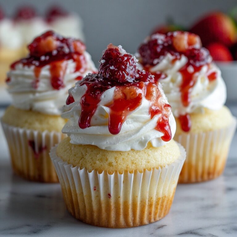 Strawberry Cheesecake Cupcakes Recipe