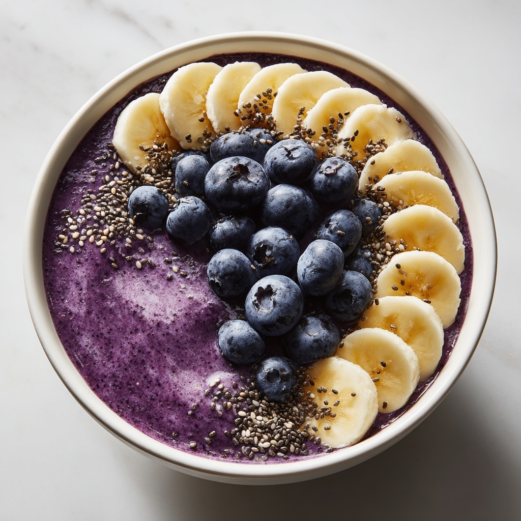 Banana-Blueberry Smoothie Recipe - Recipe Image