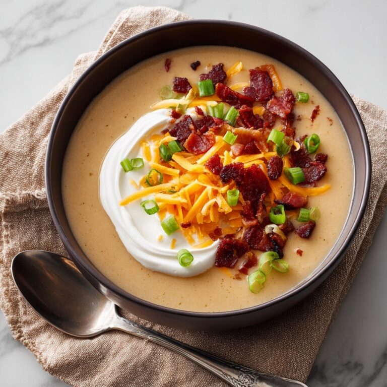 Crockpot Loaded Potato Soup Recipe