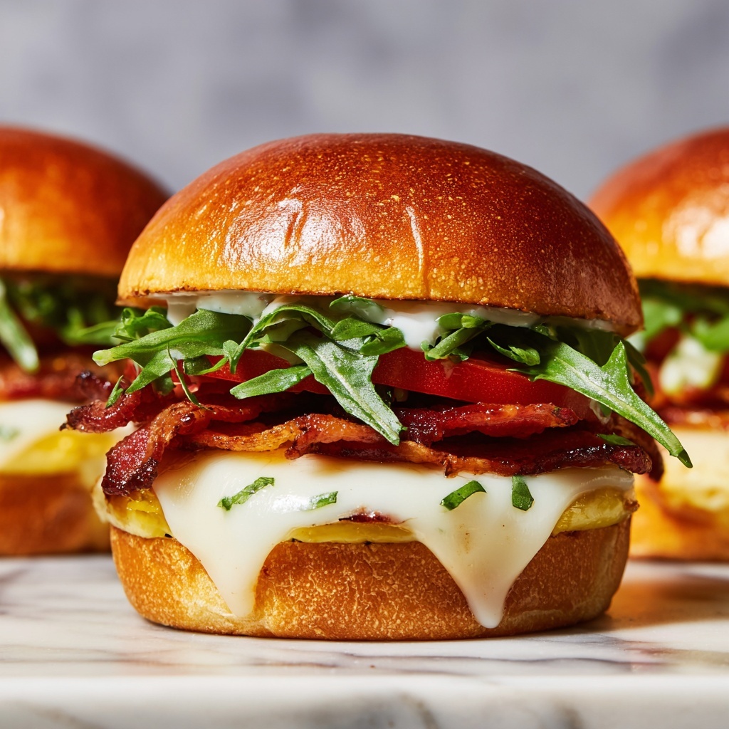 Kentucky Hot Brown Sliders Recipe - Recipe Image