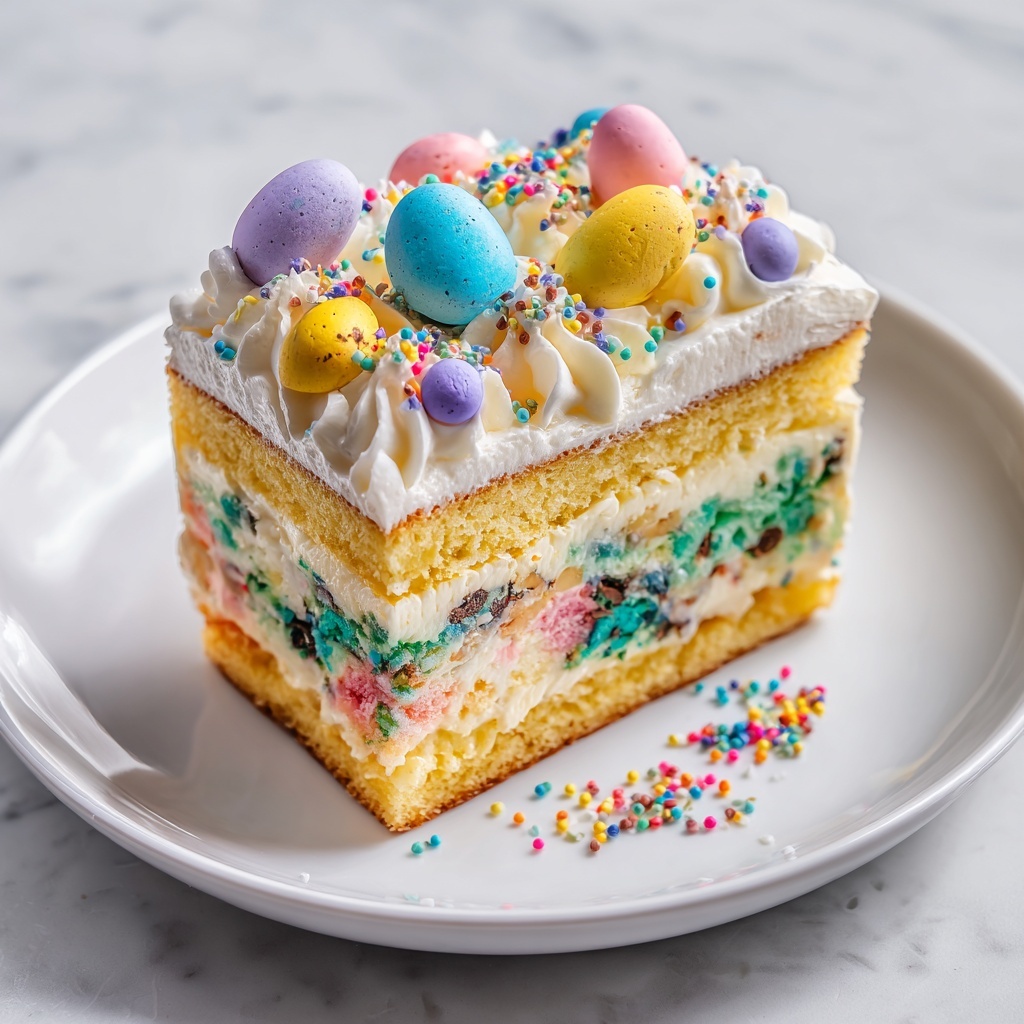 Easter Poke Cake Recipe - Recipe Image