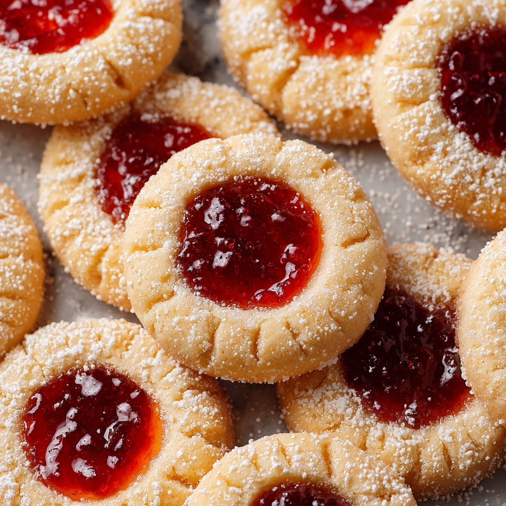 Thumbprint Cookies with Fruit Jam Recipe - Recipe Image