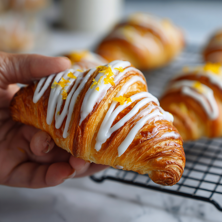 Lemon Cheesecake Crescent Rolls Recipe