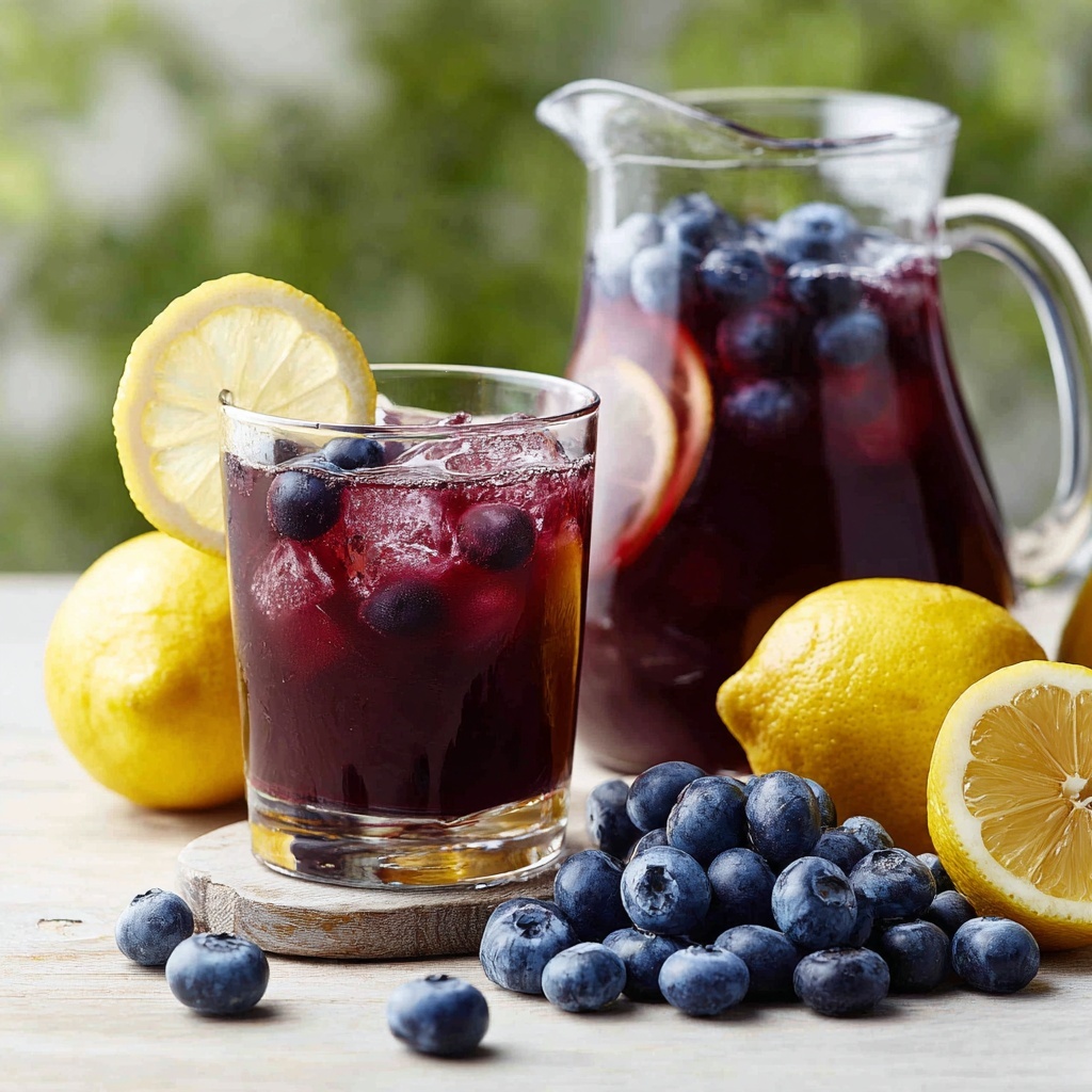 Blueberry Lemonade Recipe - Recipe Image