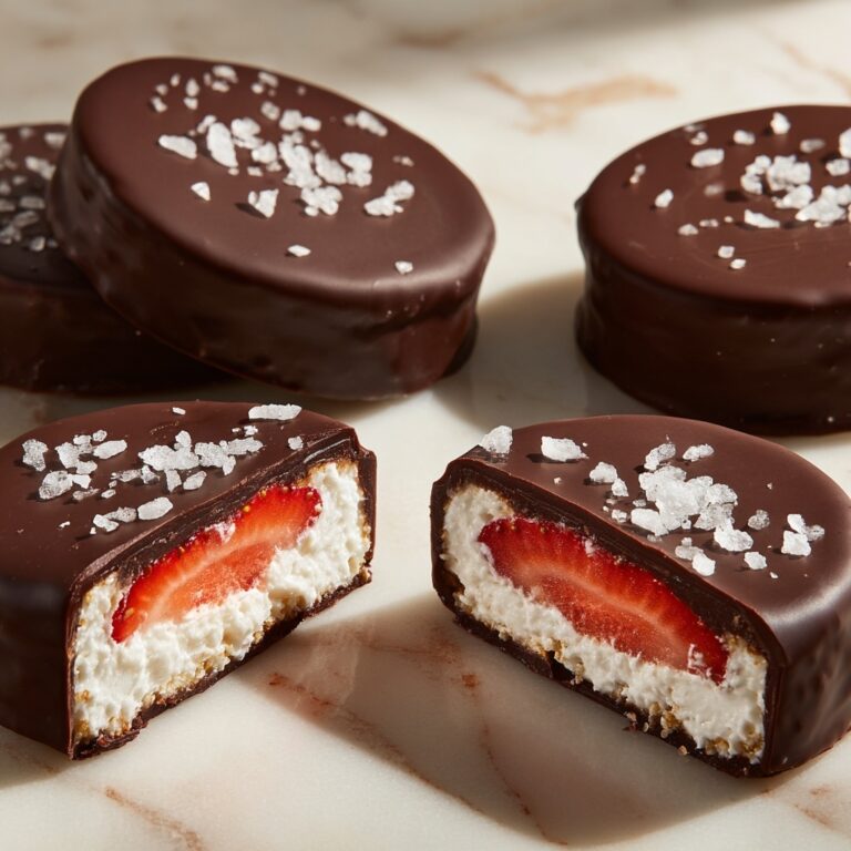 Chocolate Covered Strawberry Frozen Yogurt Bites Recipe