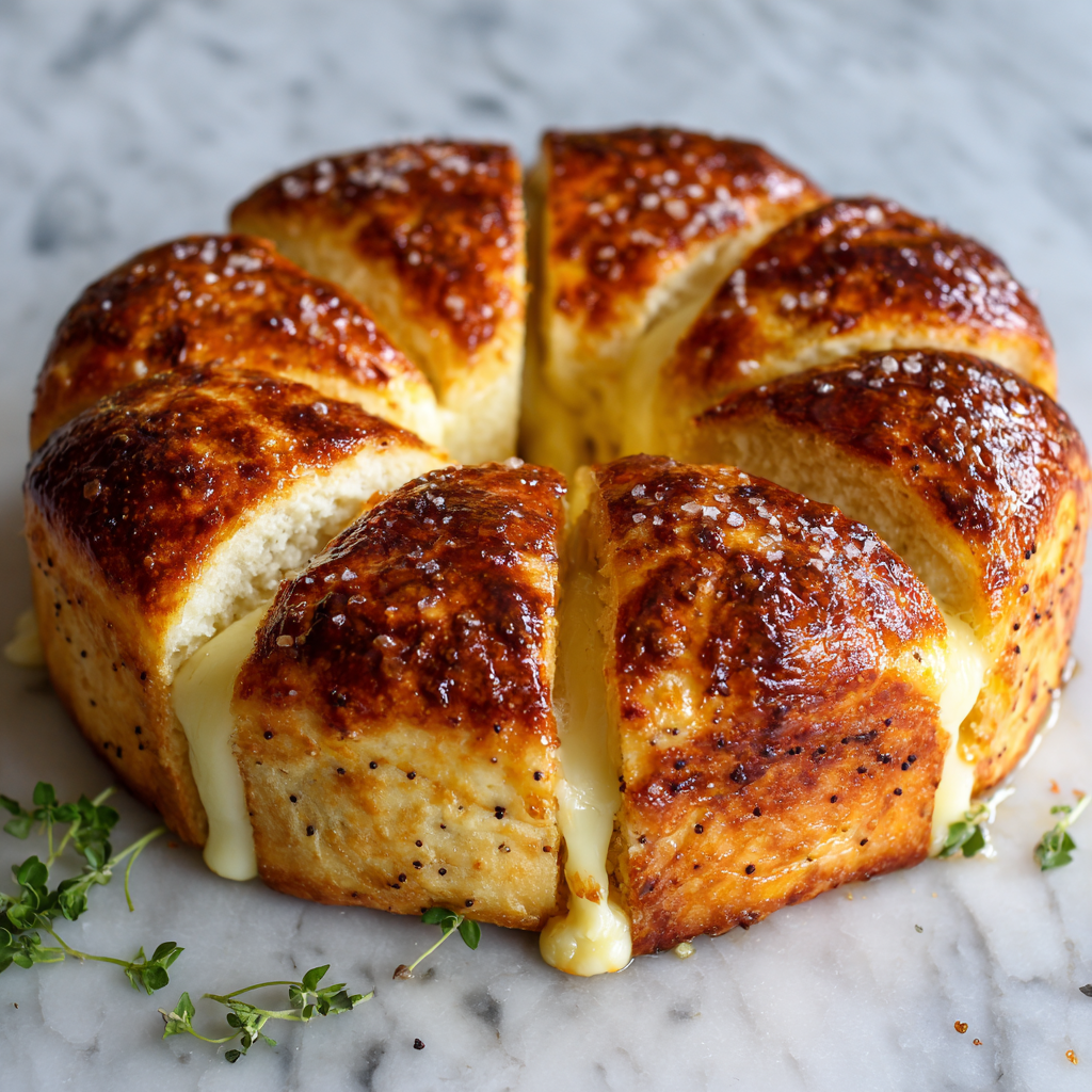 Cheese-Stuffed Pretzels Recipe - Recipe Image