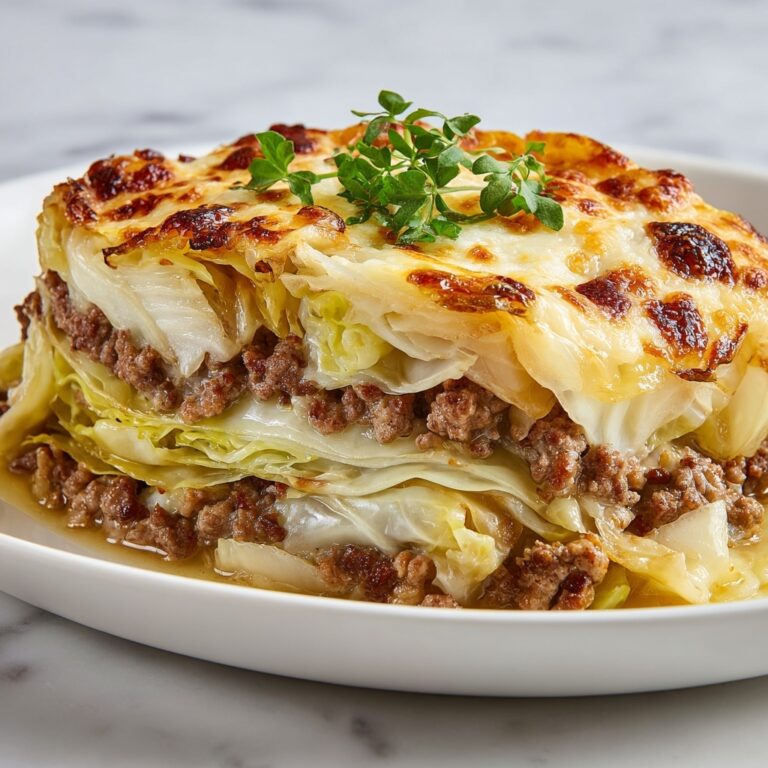 Cabbage Beef Bake Recipe
