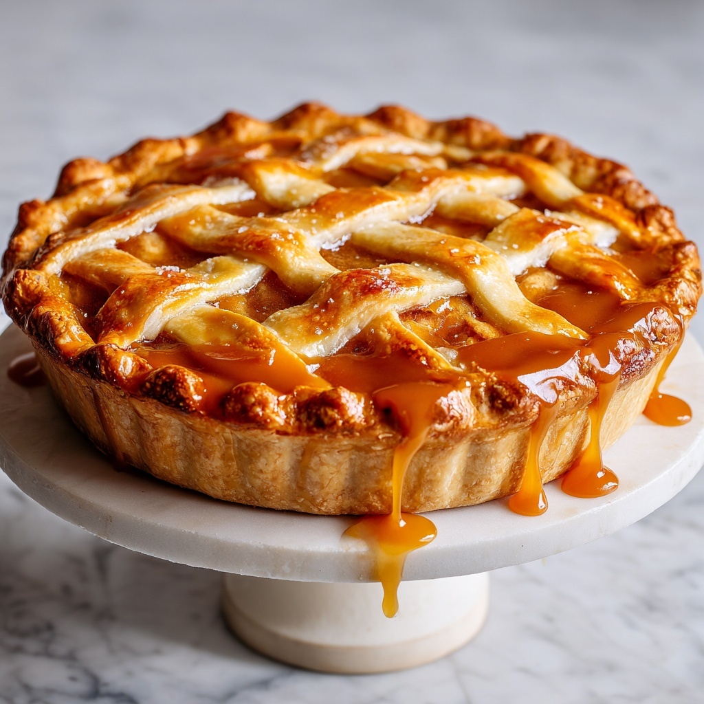 Caramel Apple Pie Recipe - Recipe Image