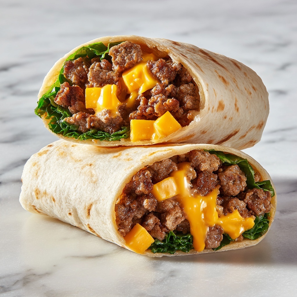 Homemade Big Mac Wraps Recipe - Recipe Image