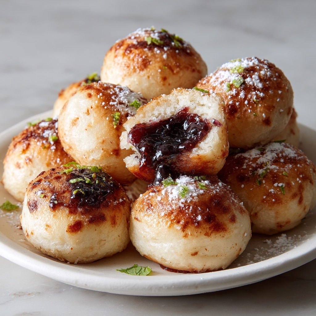 Plum Dumplings with Ricotta Recipe - Recipe Image