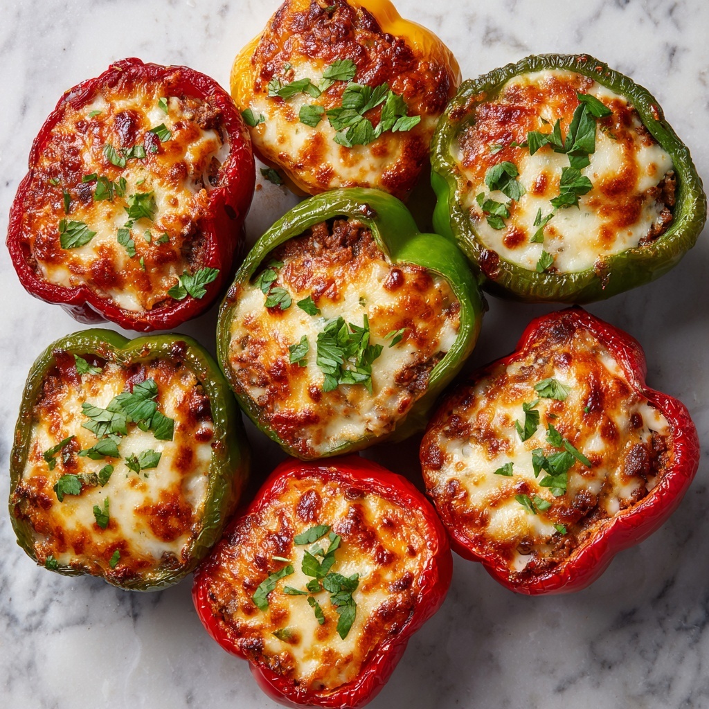 Buffalo Chicken Stuffed Peppers Recipe - Recipe Image