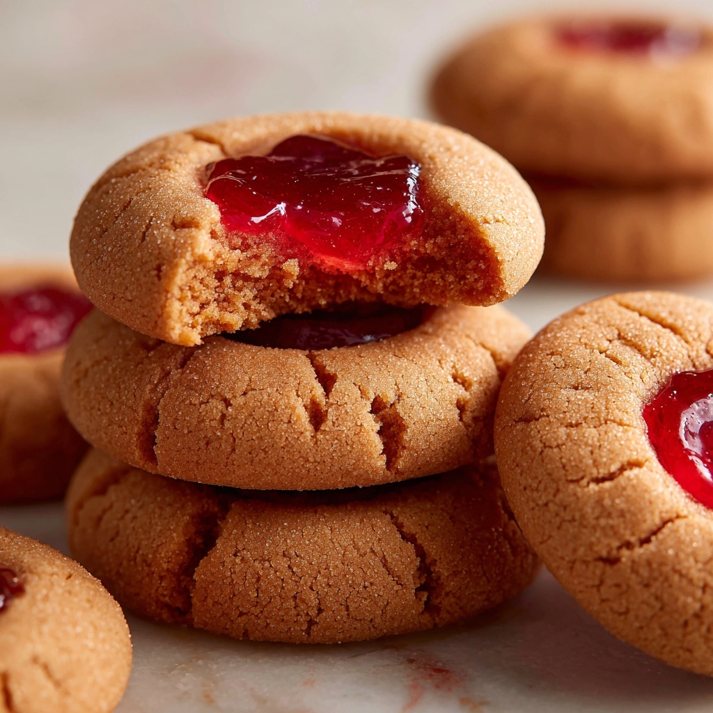 Peanut Butter and Jelly Cookies Recipe - Recipe Image
