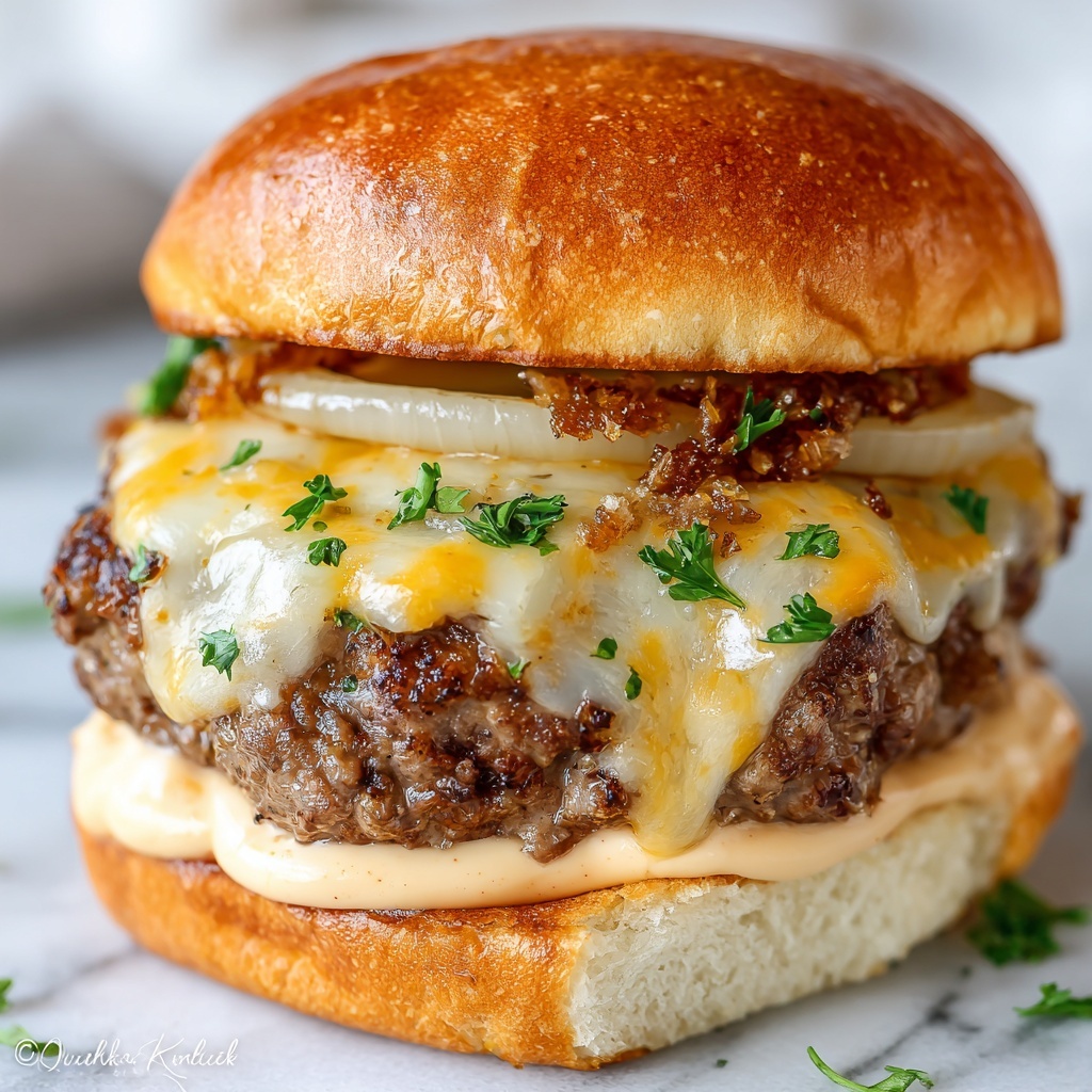 Flying Dutchman Burger Recipe - Recipe Image