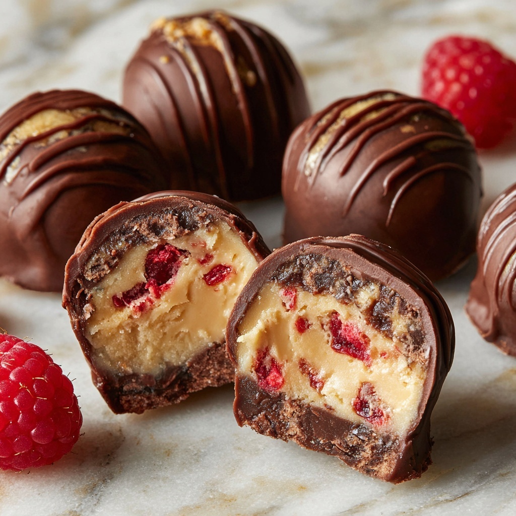 Chocolate Raspberry Mousse Bites Recipe - Recipe Image