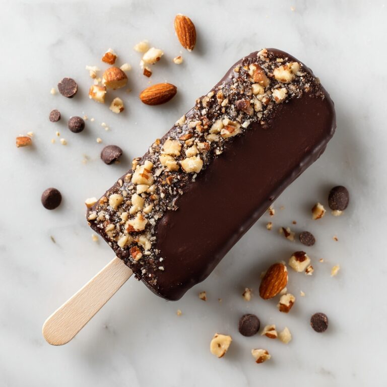 Chocolate Ice Cream Bars Recipe