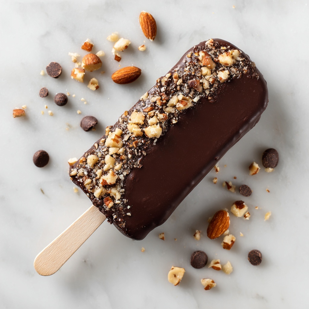 Chocolate Ice Cream Bars Recipe - Recipe Image