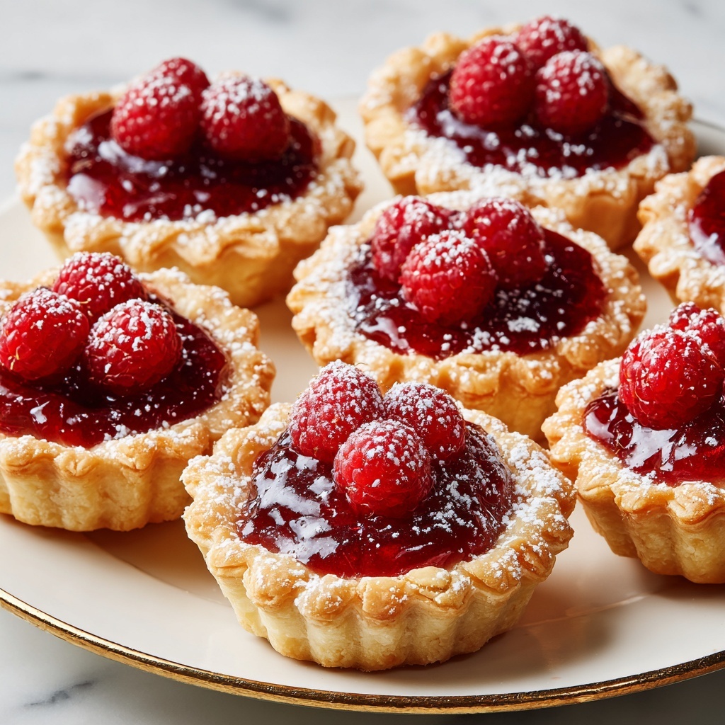 Mini Raspberry Almond Tarts Recipe - Recipe Image