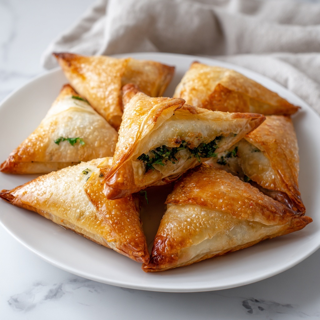 Lebanese Spinach Pies (Fatayer) Recipe - Recipe Image
