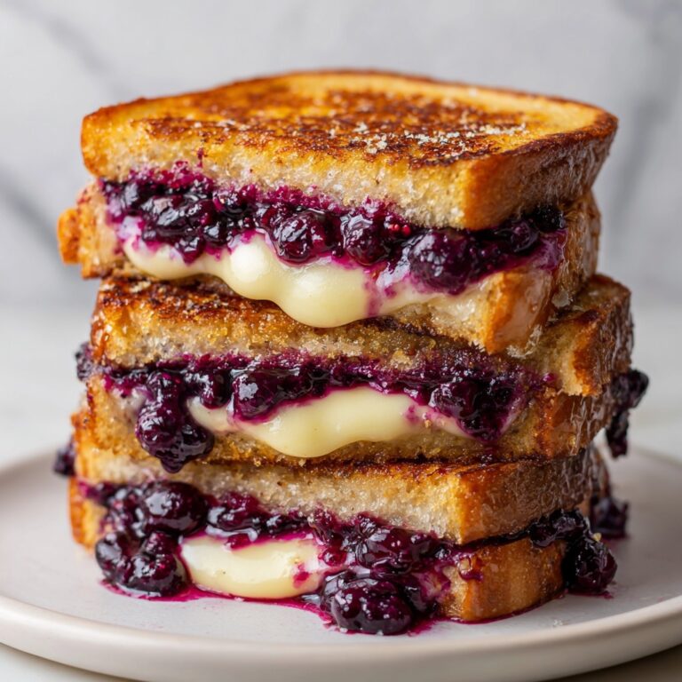 The Best Blueberry Brie Grilled Cheese You’ll Ever Make Recipe