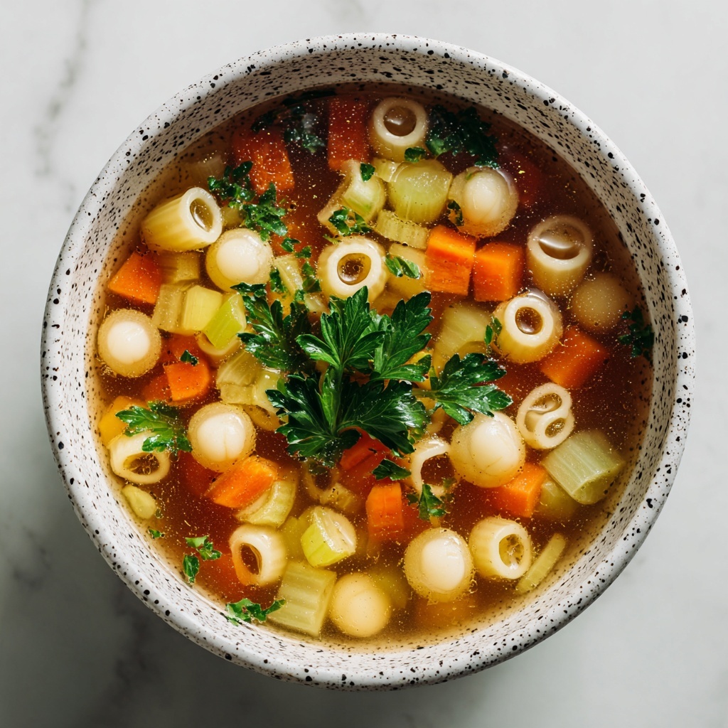 Pearl Couscous Vegetable Soup Recipe - Recipe Image