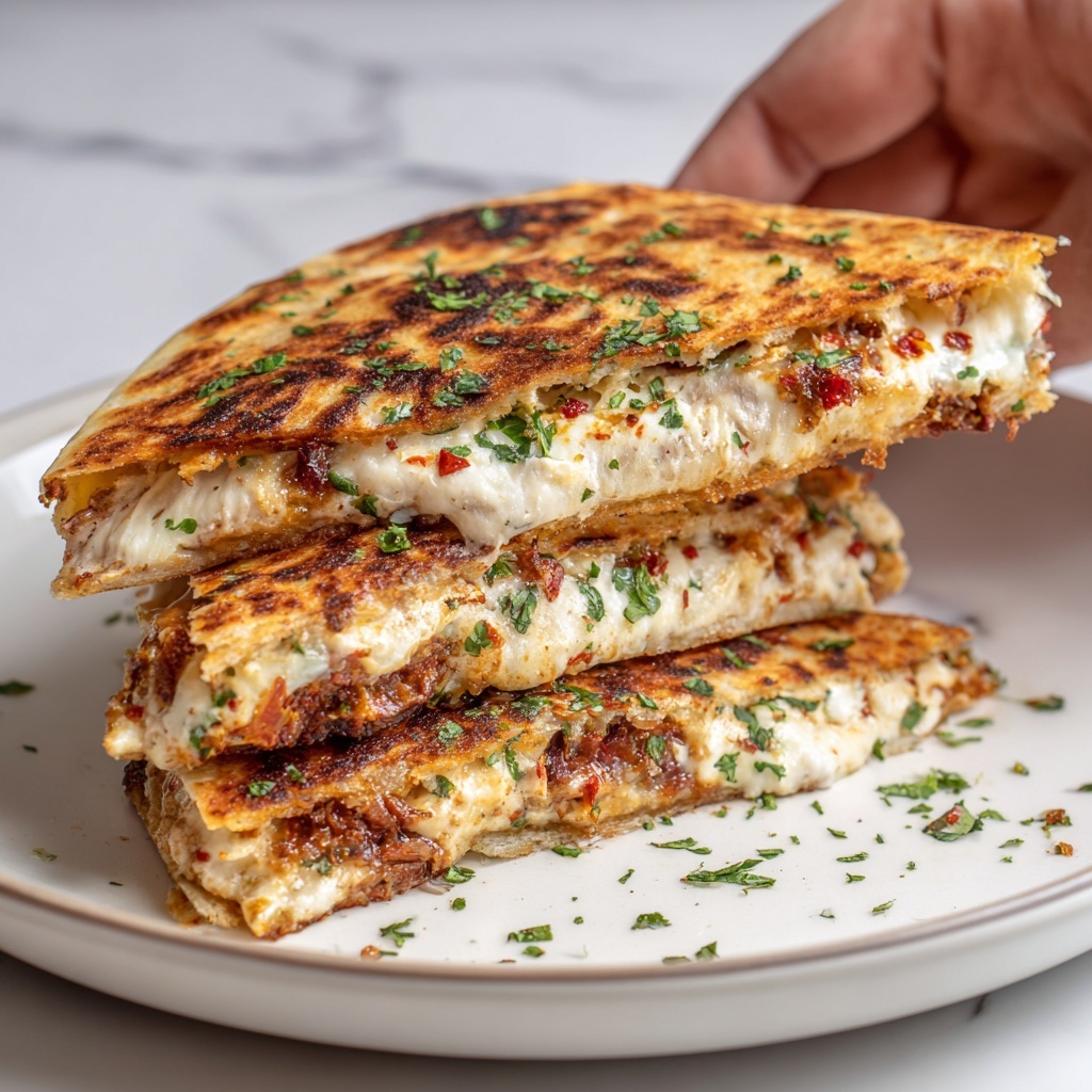 King Crab Quesadillas Recipe - Recipe Image