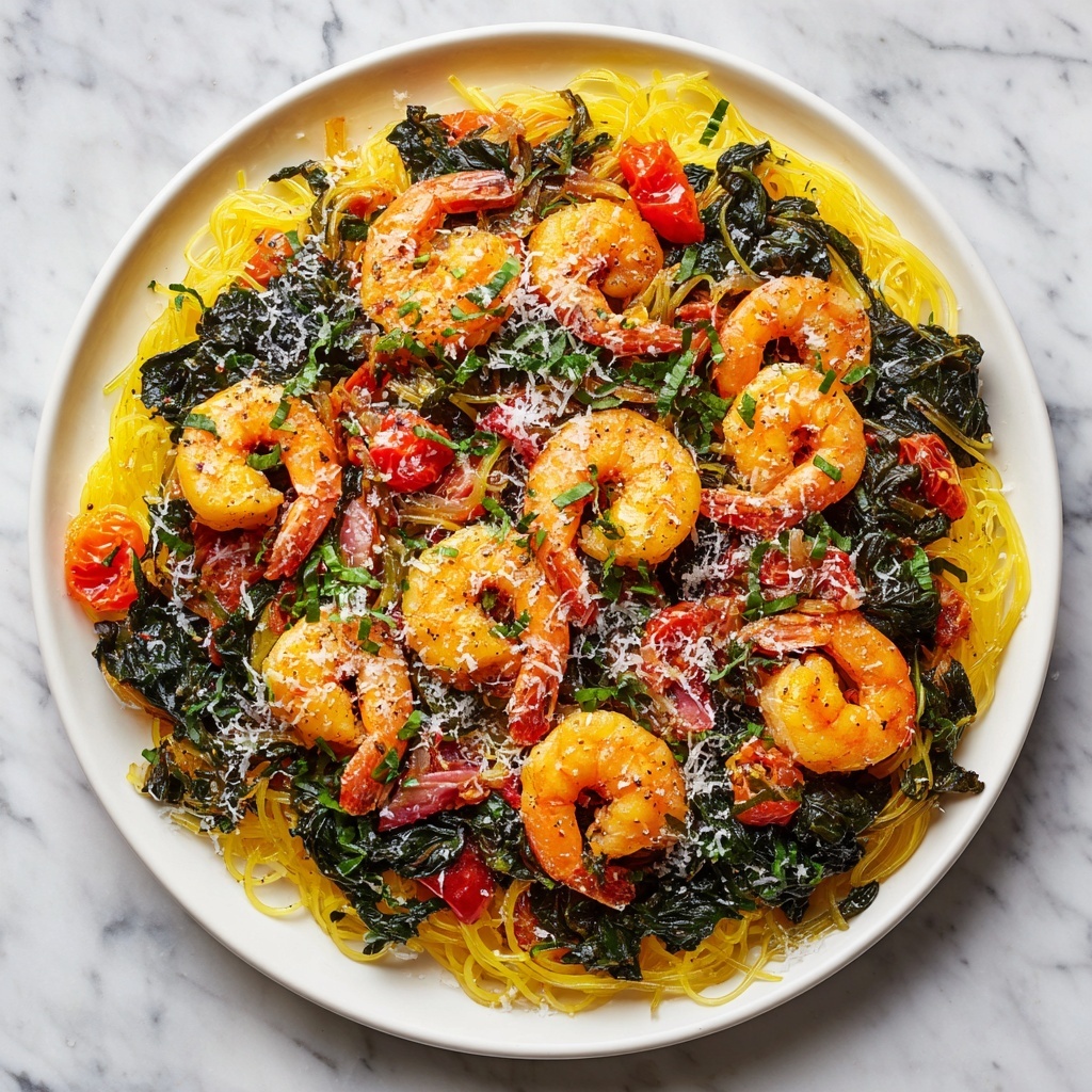 Tomato Spinach Shrimp Pasta: A Wonderful Ultimate Recipe - Recipe Image