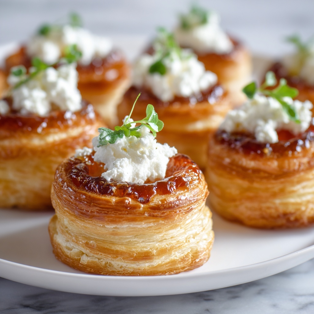 Cream Cheese and Pepper Jelly Puff Pastry Bites Recipe - Recipe Image