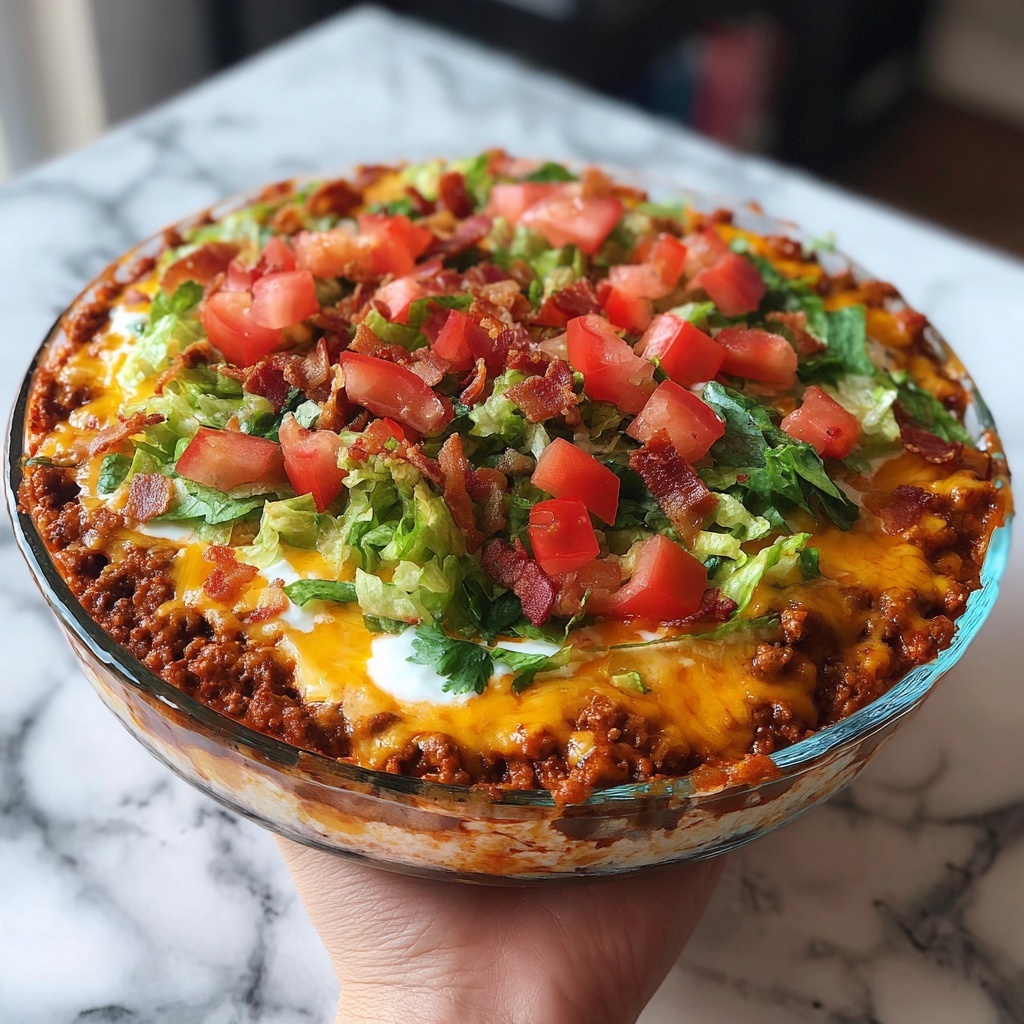 Cheeseburger Pie Recipe - Recipe Image