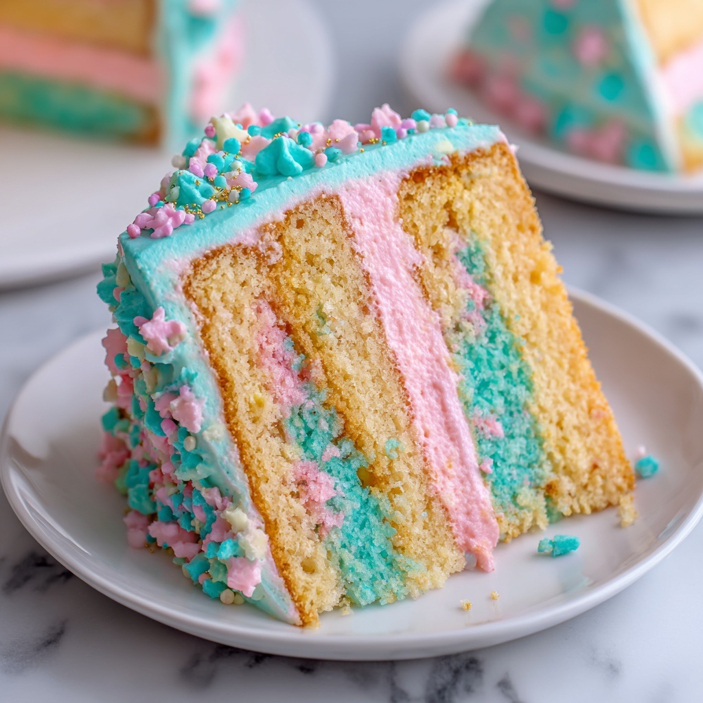 Cotton Candy Cake Recipe - Recipe Image