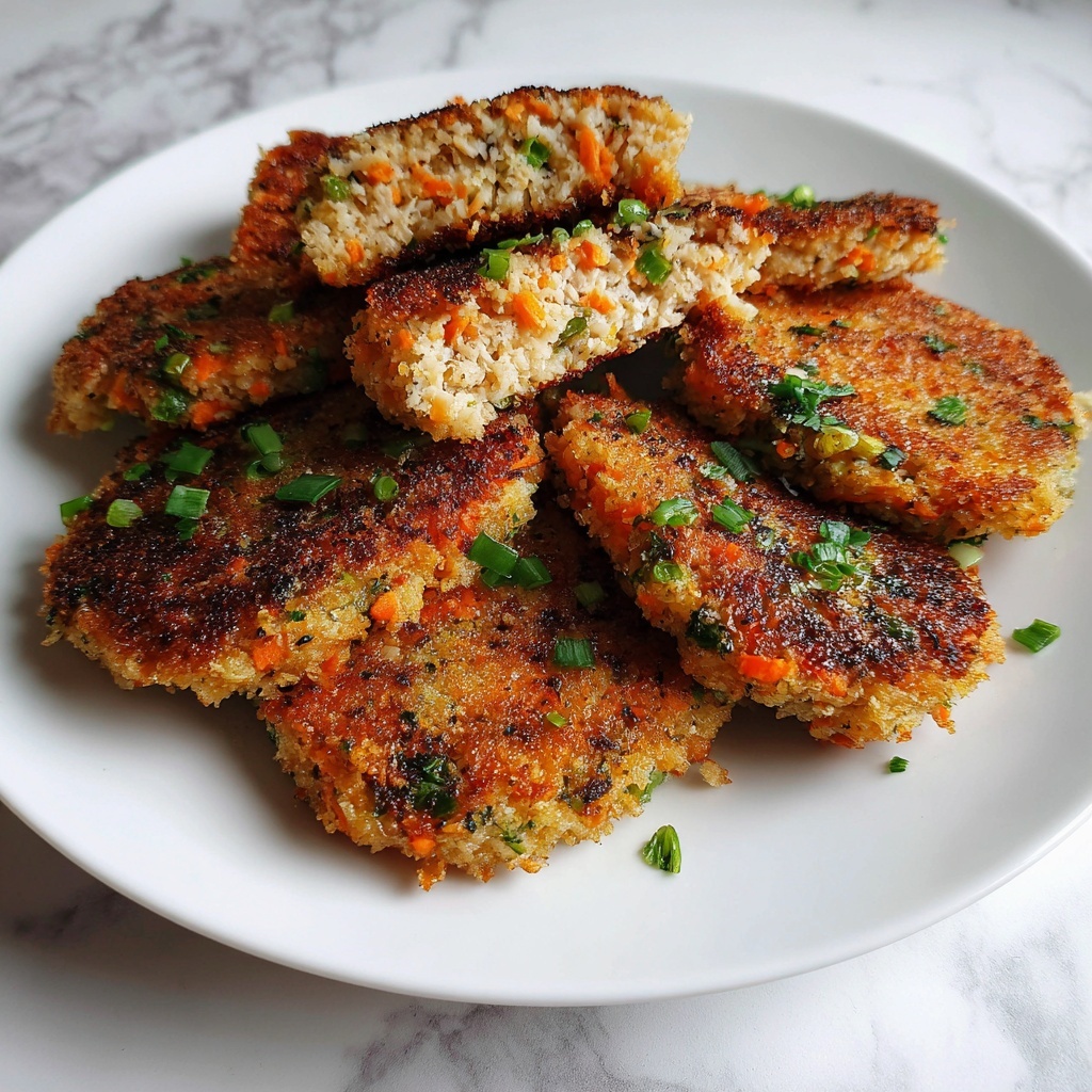 Tofu and Vegetable Patties Recipe - Recipe Image
