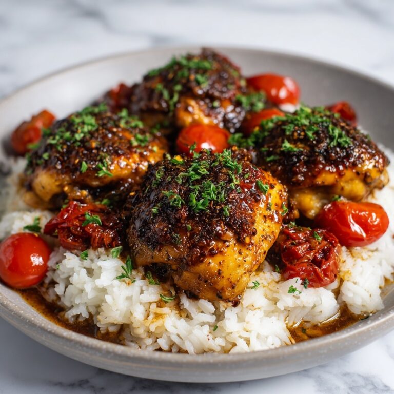 One-Pot Italian Tomato Chicken and Rice Recipe