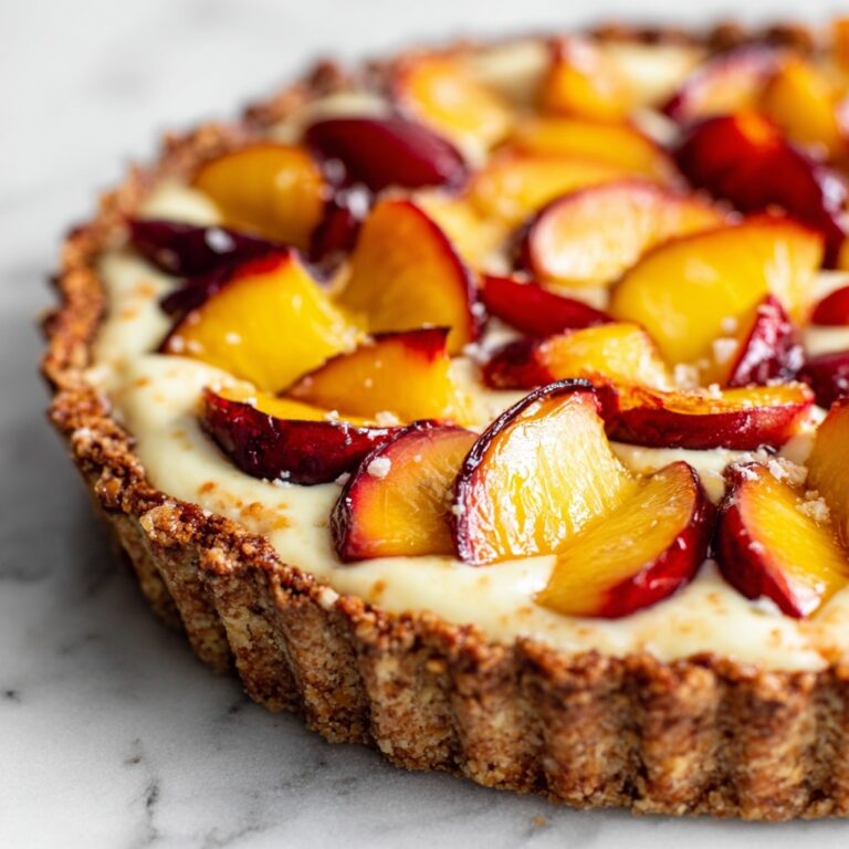 Peach Custard Pie Recipe