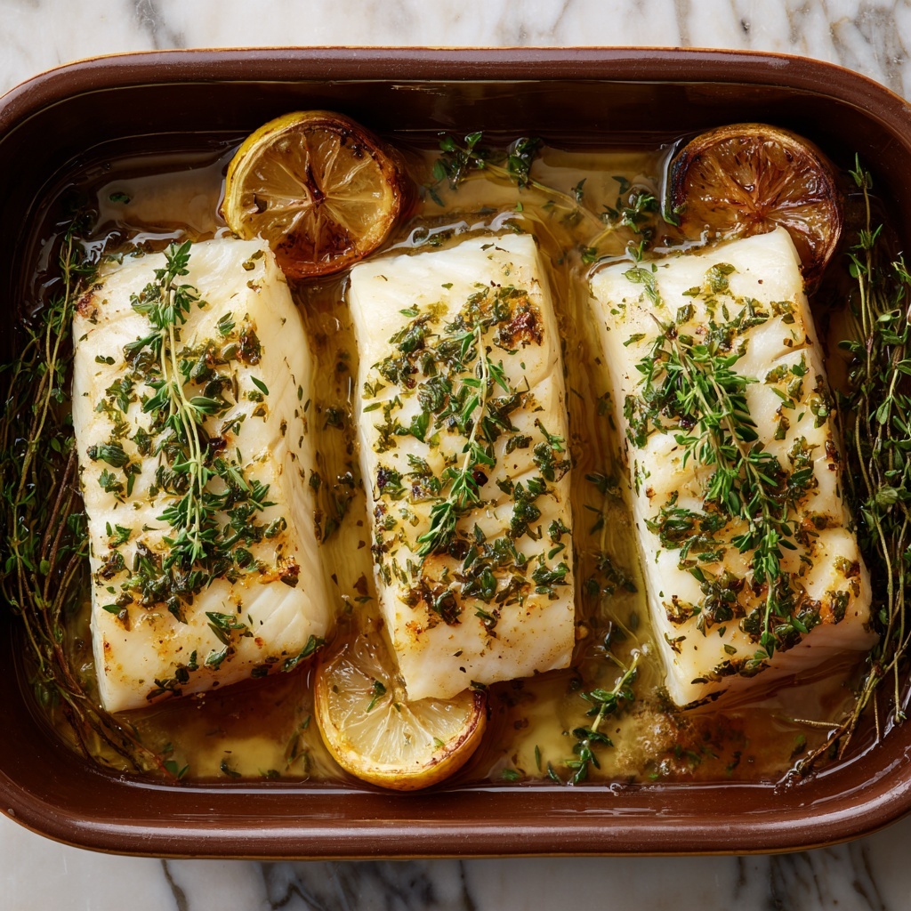Mediterranean Herb and Lemon Baked Branzino Recipe - Recipe Image