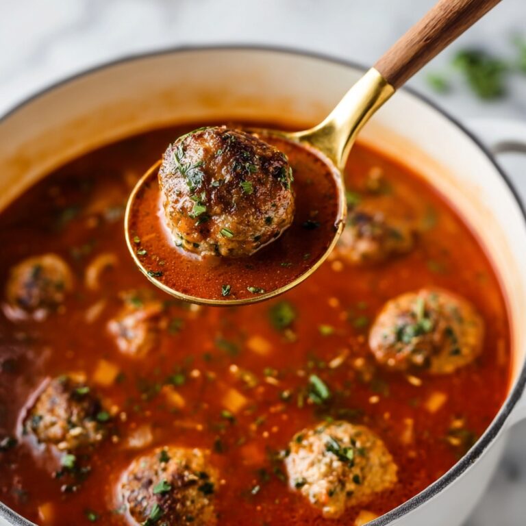 Italian Meatball Soup Recipe