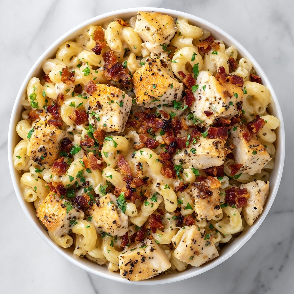 Chicken Ranch Macaroni and Cheese Recipe - Recipe Image