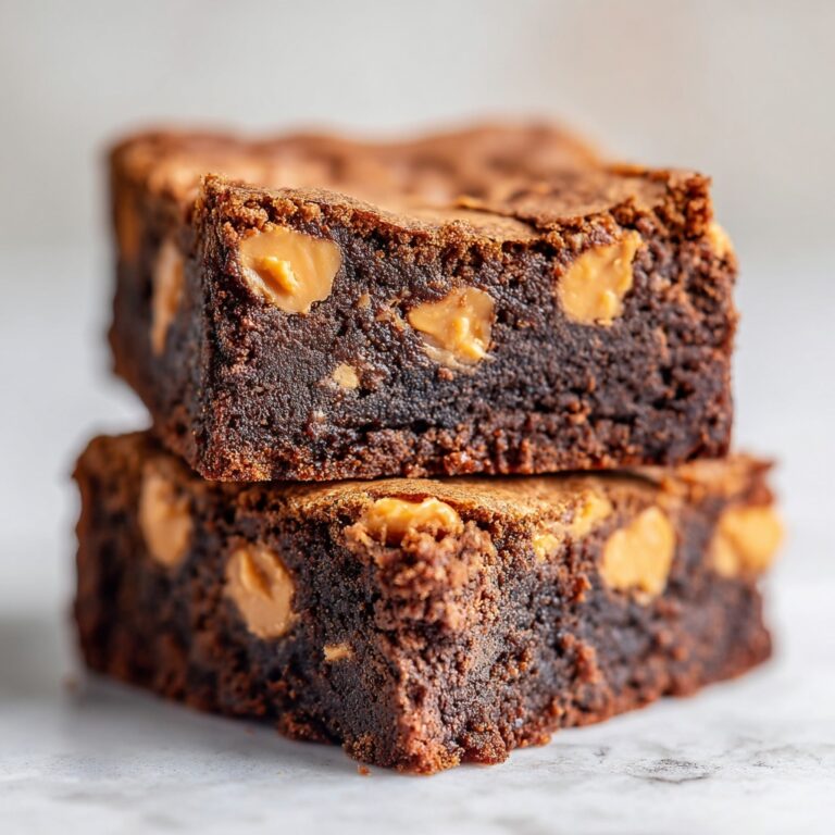 Fudgy Peanut Butter Brownies Recipe
