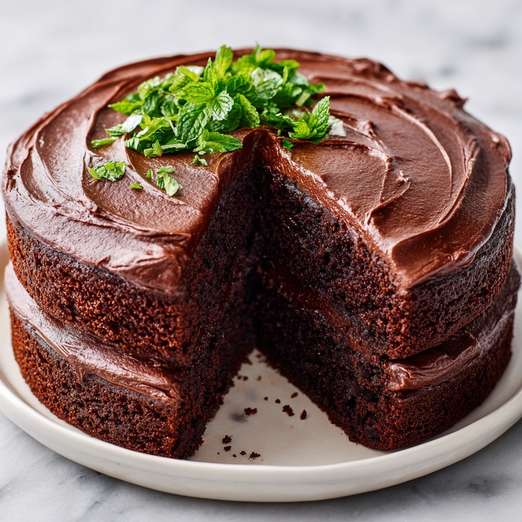 Chocolate Buttermilk Cake Recipe - Recipe Image