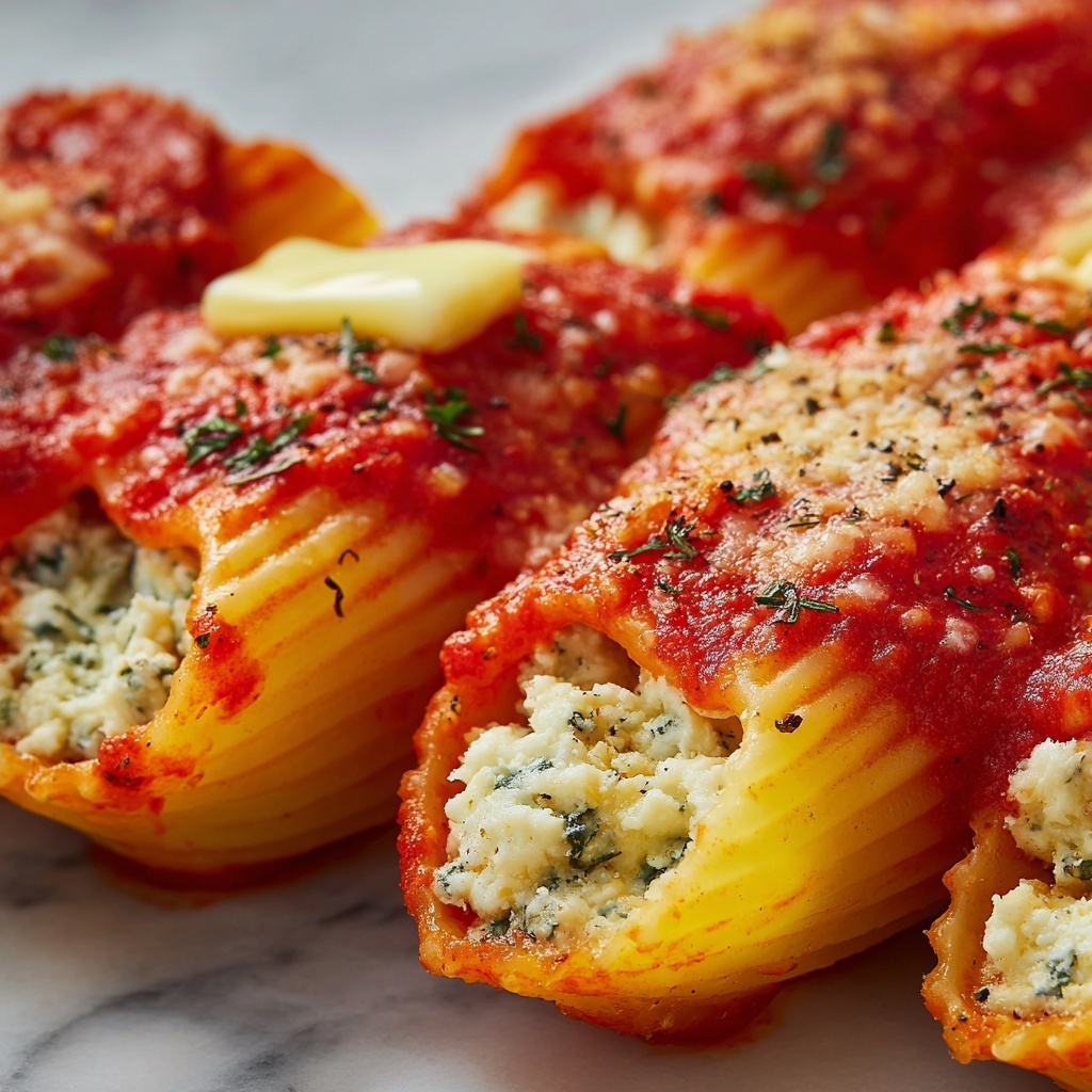 Ricotta & Parsley Paccheri Recipe - Recipe Image