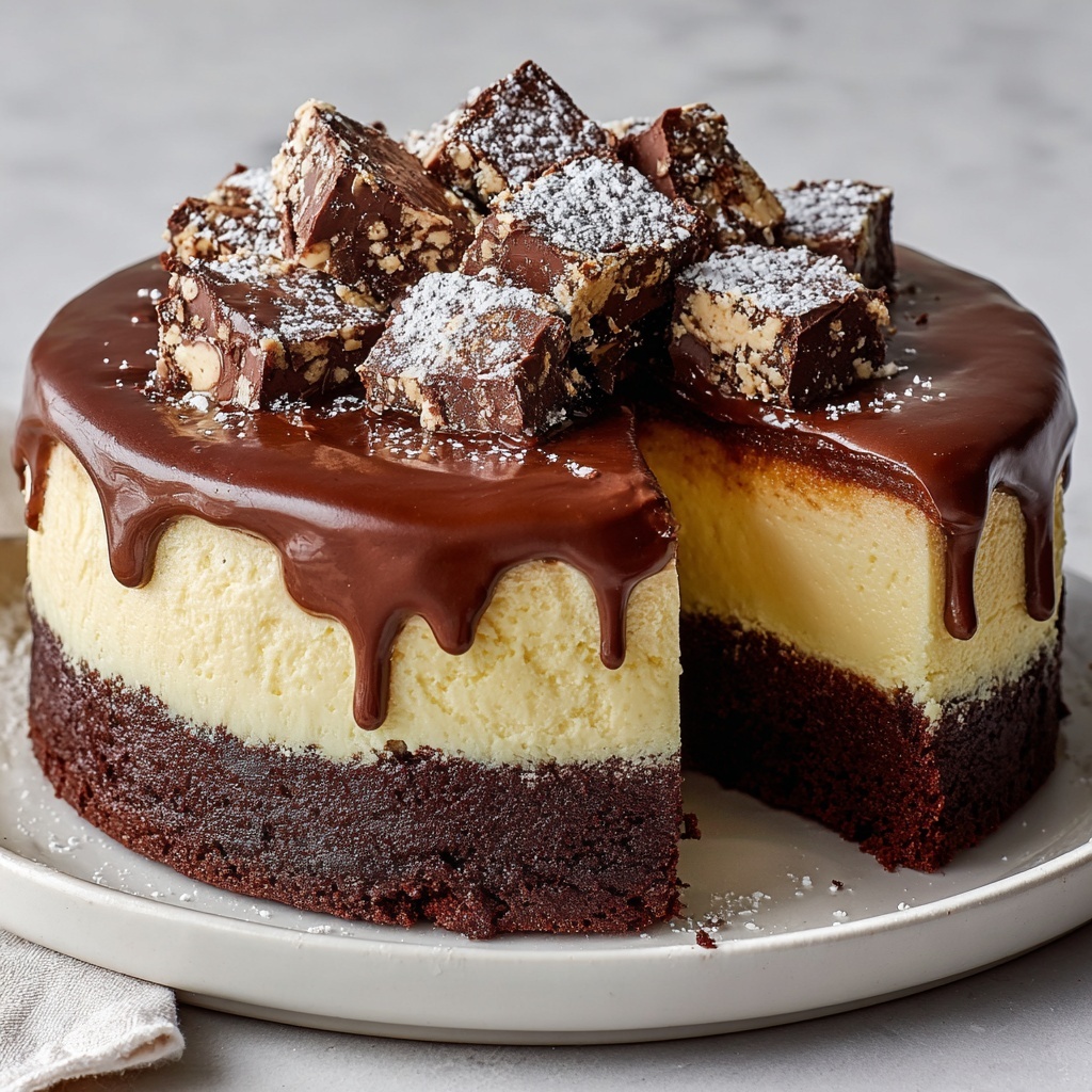 Brownie Cheesecake: The Ultimate Decadent Dessert Recipe - Recipe Image