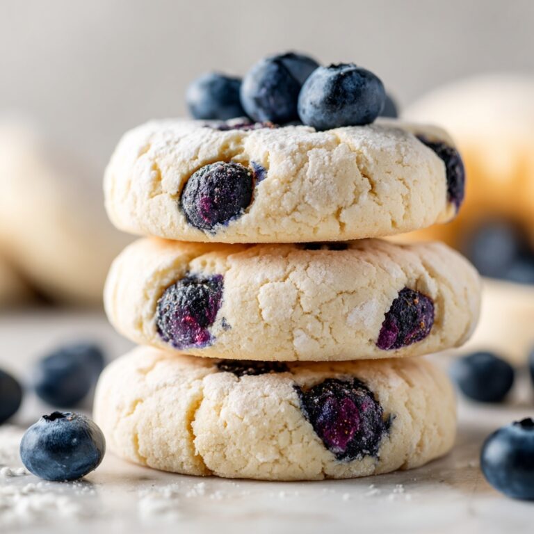 Greek Yogurt Lemon Blueberry Cookies Recipe