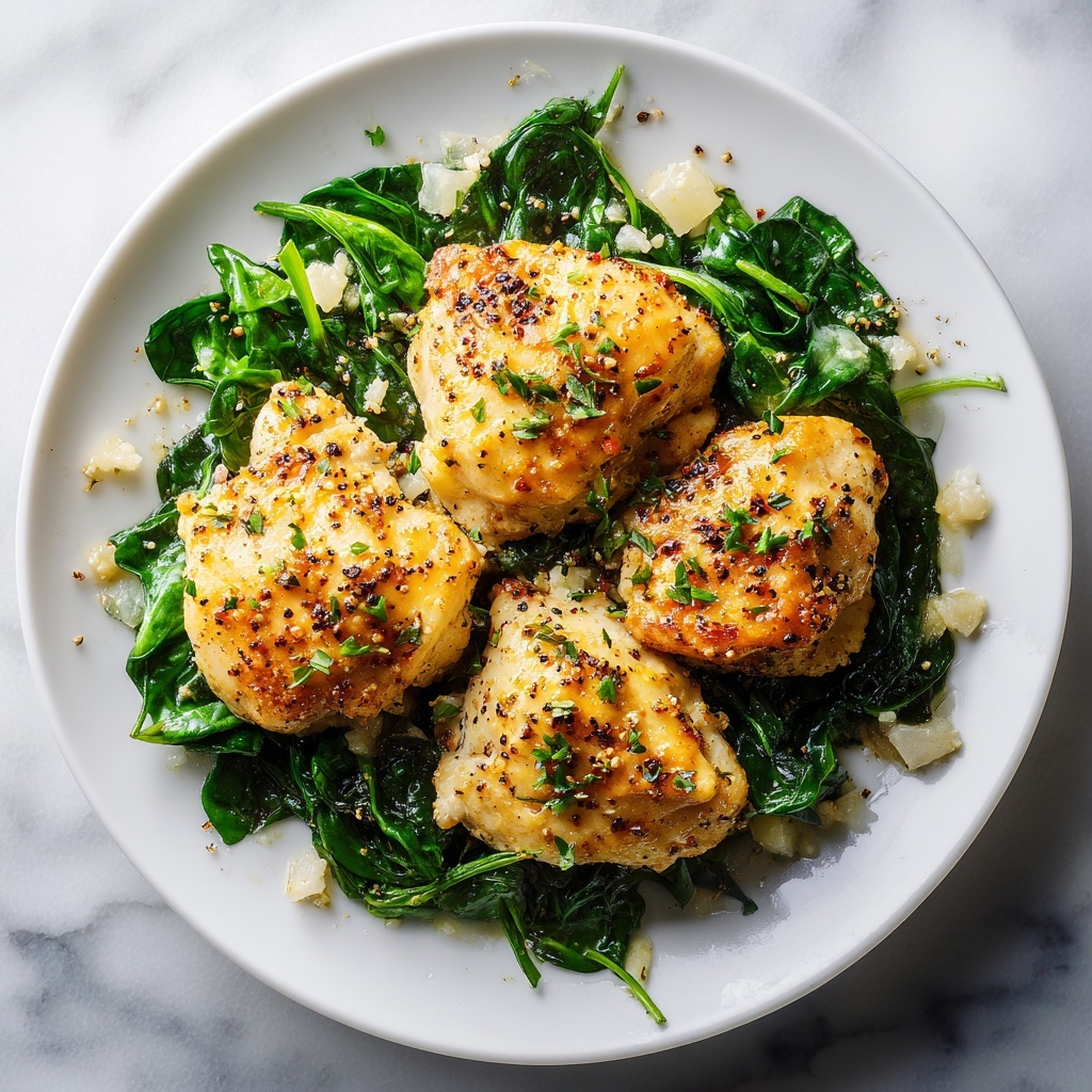 Easy Chicken Breast with Feta and Spinach Recipe - Recipe Image