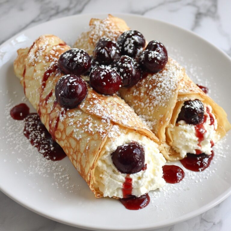 Cherry Cheesecake Chimichangas Recipe