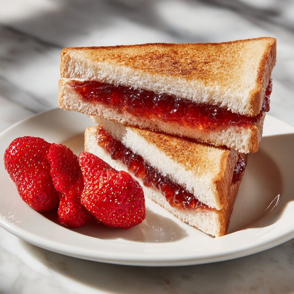 Peanut Butter Jelly Stuffed French Toast Recipe - Recipe Image