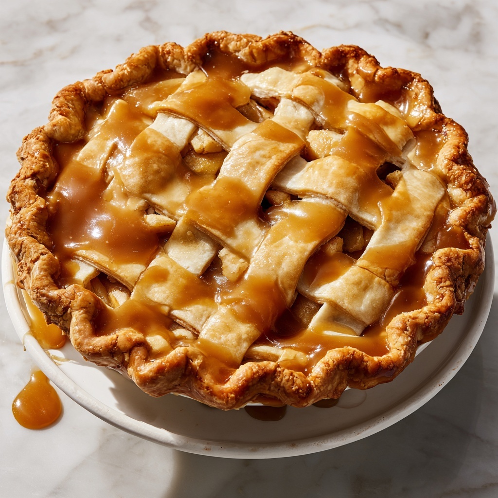 Caramel Apple Pie Recipe - Recipe Image