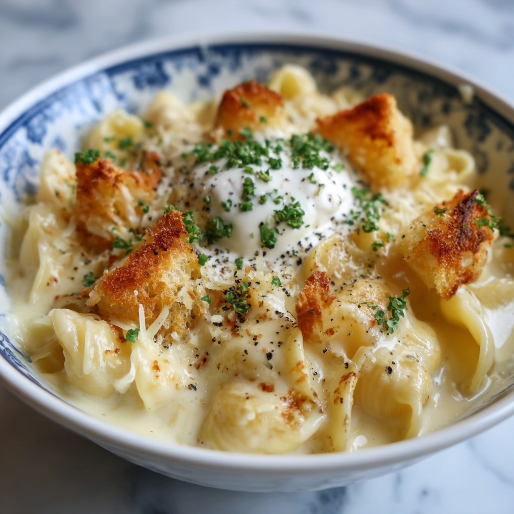 Creamy Honey Pepper Chicken Mac and Cheese Delight Recipe - Recipe Image