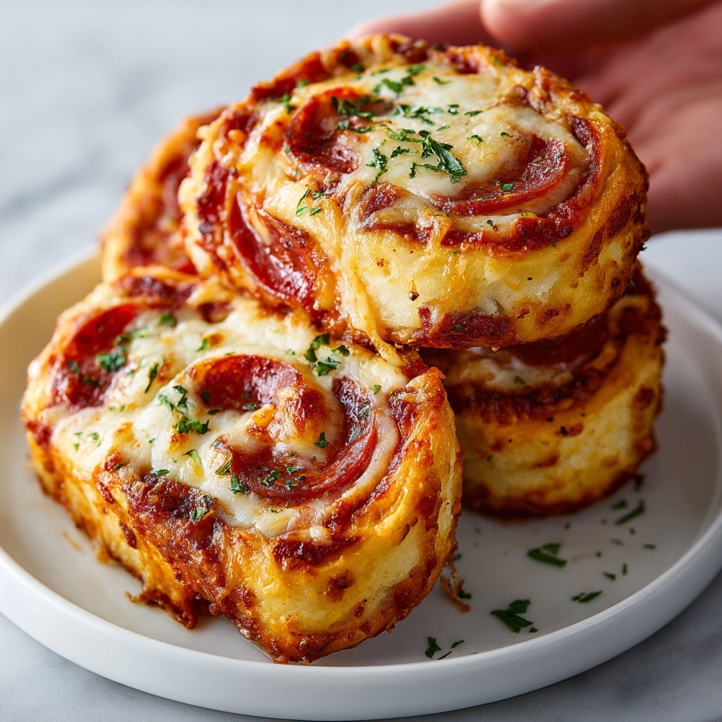 Easy Air Fryer Pizza Roll-Ups Recipe - Recipe Image