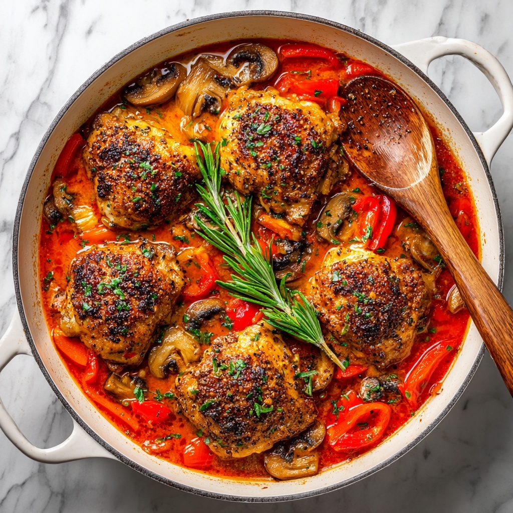 Hearty Chicken Cacciatore Recipe - Recipe Image