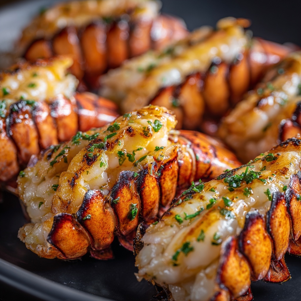 Garlic Butter Lobster Tails Recipe - Recipe Image
